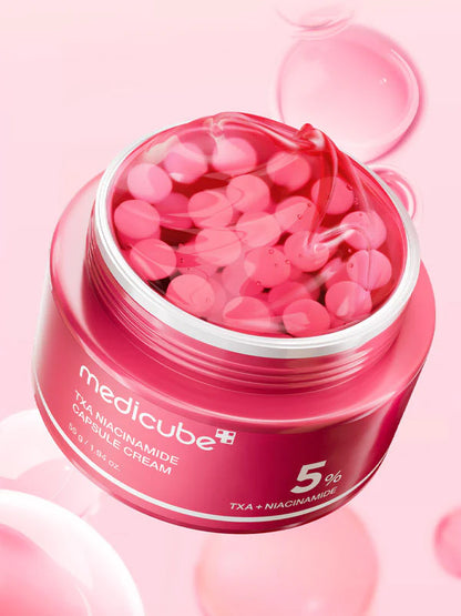 Medicube TXA Niacinamide Capsule Cream 55g – Custom Brightening Capsule Moisturizer
