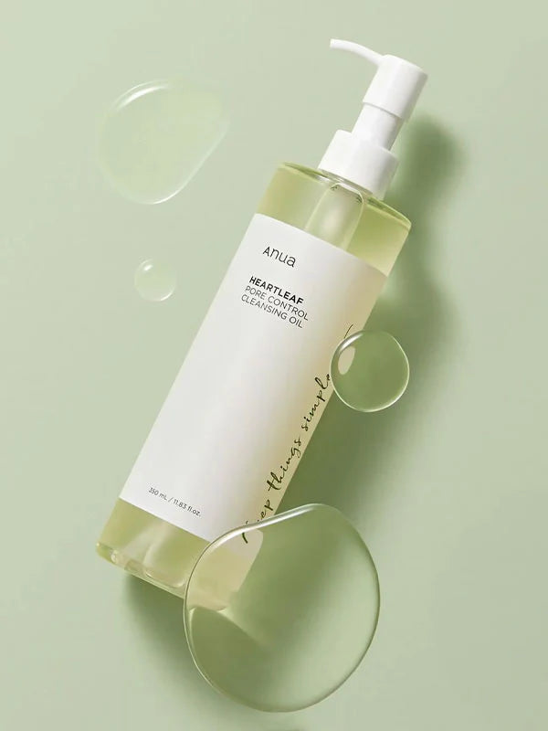 Anua Heartleaf Pore Control Cleansing Oil 200ml – Pore Care Makeup Removing Oil