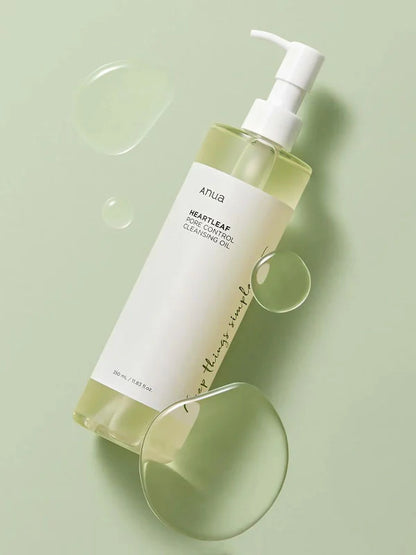 Anua Heartleaf Pore Control Cleansing Oil 200ml – Pore Care Makeup Removing Oil