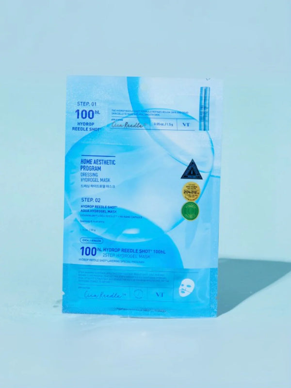 VT Hydrop Reedle Shot 100hL 2-Step Hydrogel Mask – Intensive Hydration Treatment