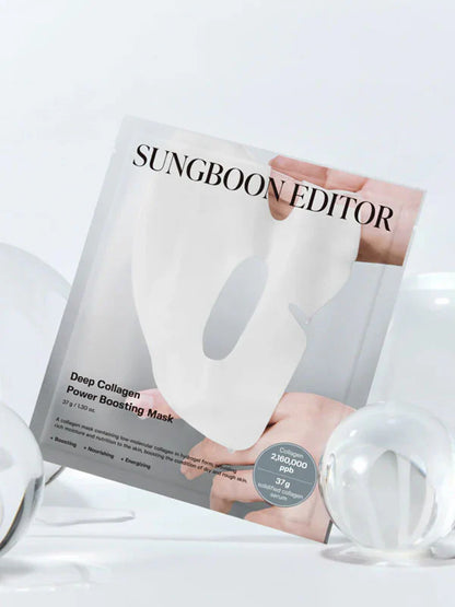 Sungboon Editor Deep Collagen Power Boosting Mask 37g – Overnight Jelly Mask