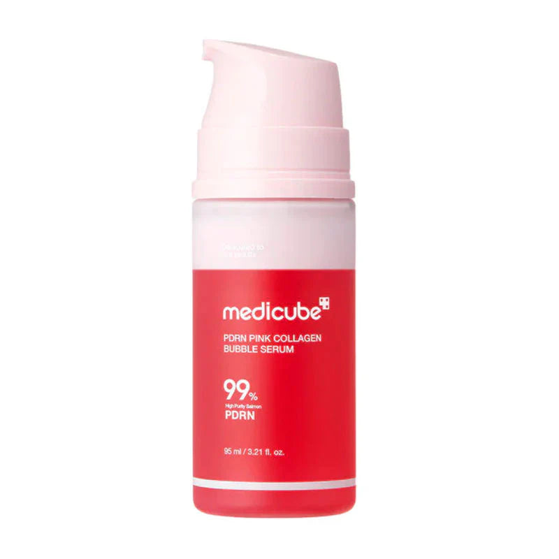 Medicube PDRN Pink Collagen Bubble Serum – Brightening Bubble-to-Serum Treatment