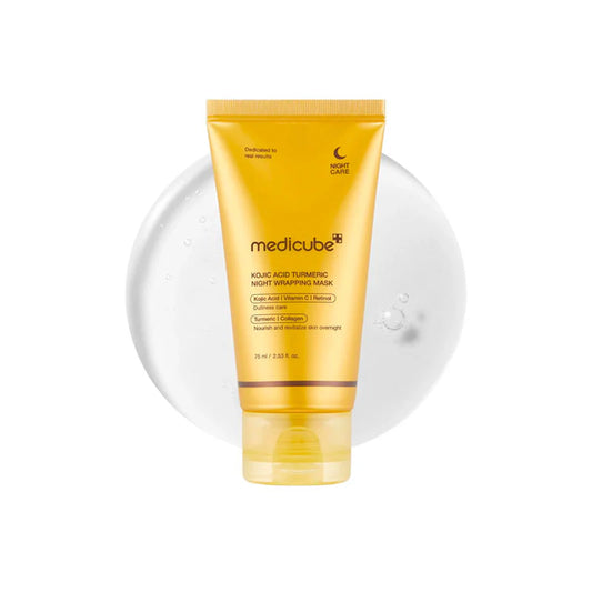 Medicube Kojic Acid Turmeric Night Wrapping Mask – Brightening Overnight Peel-Off Mask