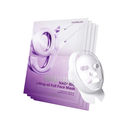 Numbuzin No.9 NAD Bio Lifting Full Cover Facial Mask 48ml – 4 Sheet Masks