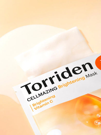 Torriden Cellmazing Vita C Brightening Mask – Brightening Vitamin C Sheet Mask (10pcs)