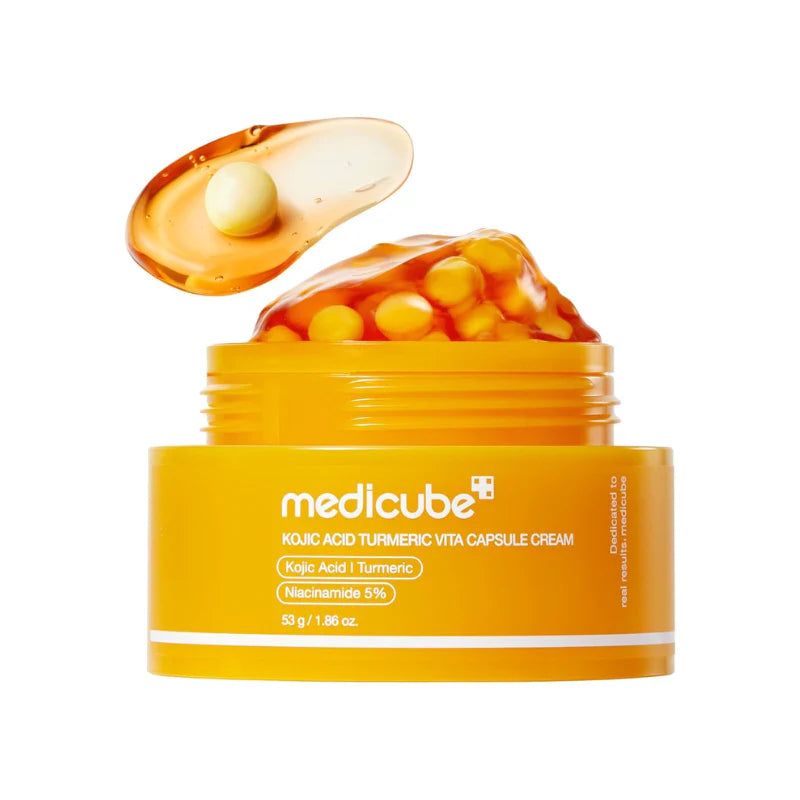Medicube Kojic Acid Turmeric Vita C Capsule Cream 53g 
– Brightening Capsule Moisturizer