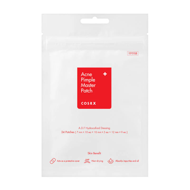 COSRX Acne Pimple Master Patch – Hydrocolloid Pimple Patches (24)