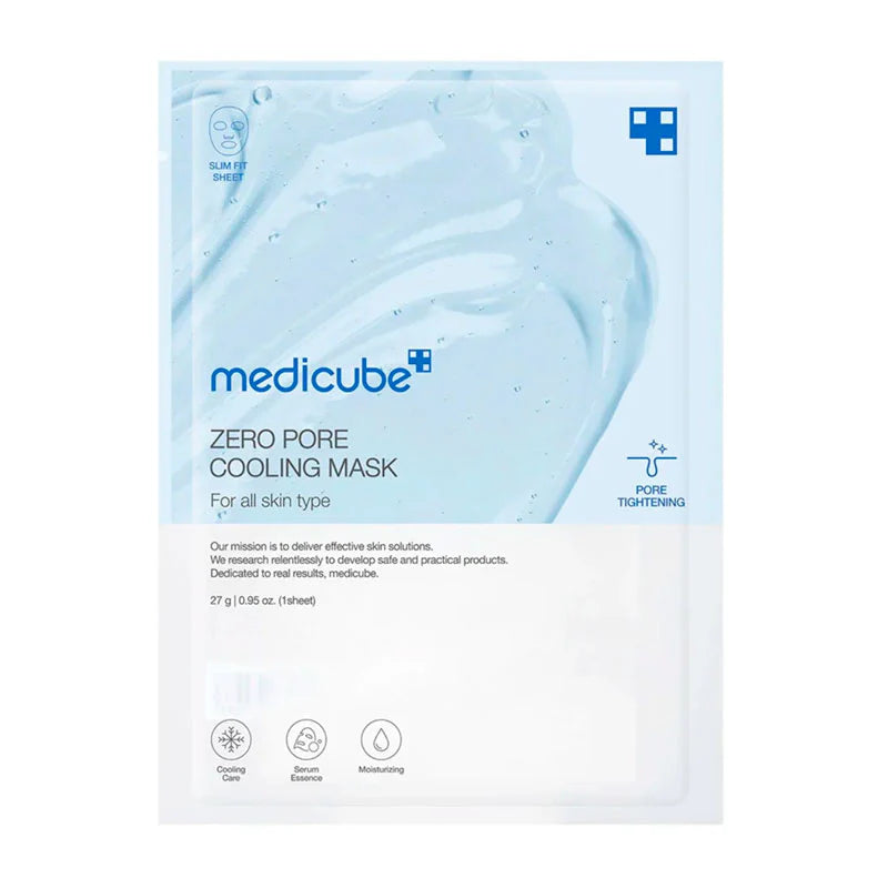 Medicube Zero Pore Cooling Mask – Pore-Tightening Sheet Mask (1pc)
