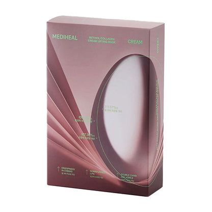 MEDIHEAL Retinol Collagen Cream Lifting Mask 30ml – Firming Retinol Sheet Mask