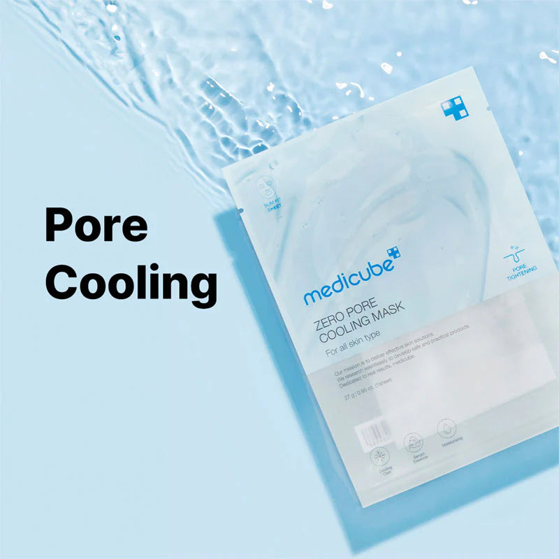 Medicube Zero Pore Cooling Mask – Pore-Tightening Sheet Mask (1pc)