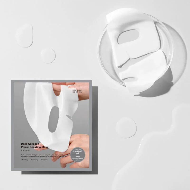 Sungboon Editor Deep Collagen Power Boosting Mask 37g – Overnight Jelly Mask