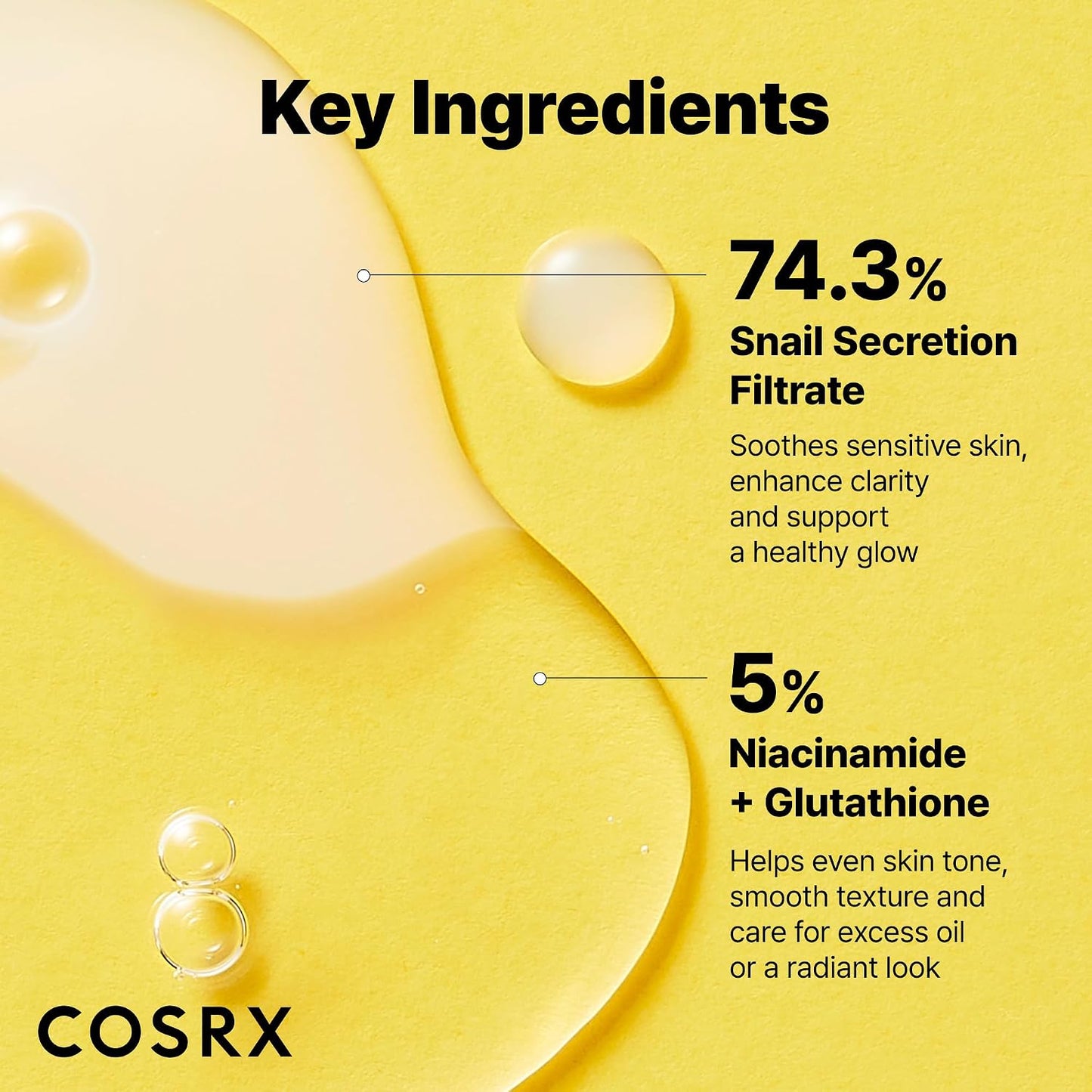 COSRX Advanced Snail Radiance Dual Essence 80ml – Plumping Brightening Essence