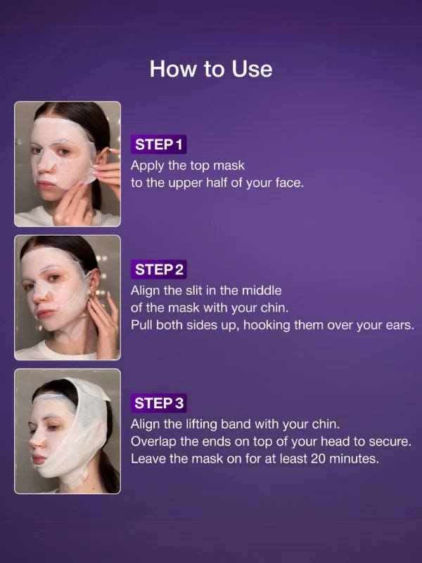 Numbuzin No.9 NAD Bio Lifting Full Cover Facial Mask 48ml – 4 Sheet Masks
