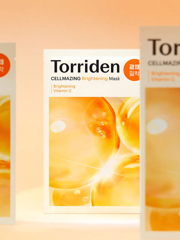 Torriden Cellmazing Vita C Brightening Mask – Brightening Vitamin C Sheet Mask (10pcs)