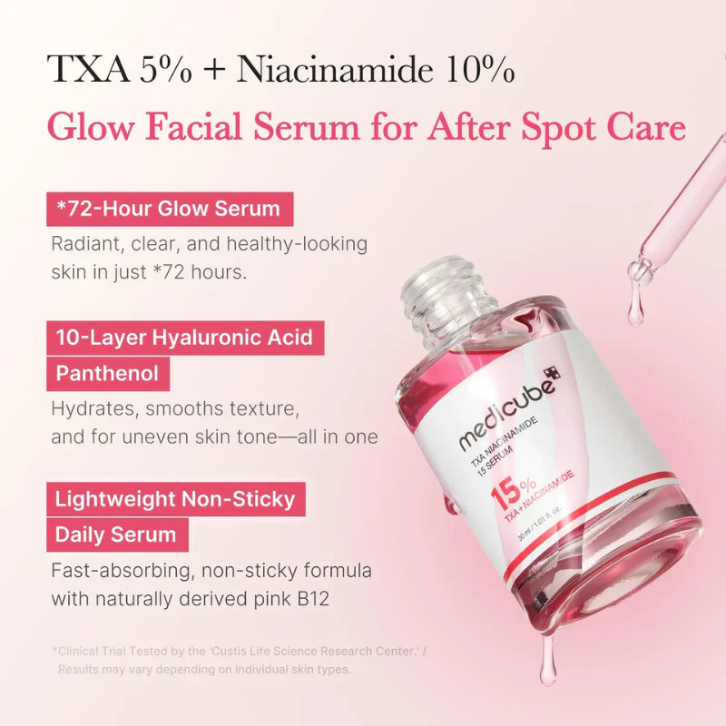 Medicube TXA Niacinamide 15 Serum 30ml – High-Strength Brightening Hydration Serum
