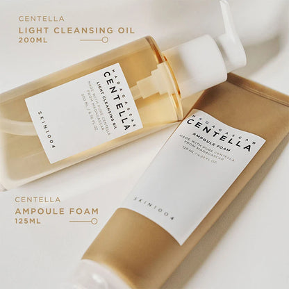 SKIN1004 Madagascar Centella Double Cleansing Duo – Cleansing Oil & Ampoule Foam Set