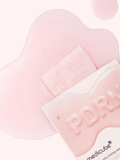 medicube PDRN Pink Vita Coating Mask 22g – Radiance & Hydration Sheet Mask (10pcs)