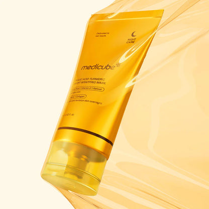Medicube Kojic Acid Turmeric Night Wrapping Mask – Brightening Overnight Peel-Off Mask