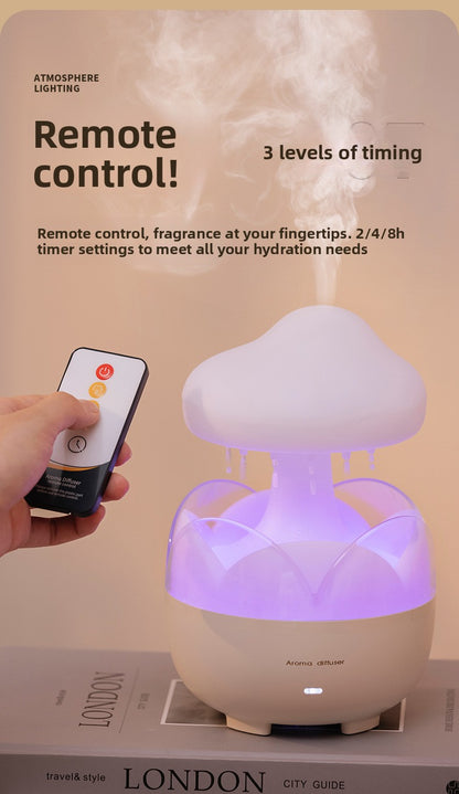 Aromatherapy Essential Oil Diffuser – Ultrasonic Mist & Cozy Ambience