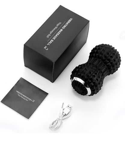 Electric Vibrating Fascia Ball – Dual Ball Muscle Roller