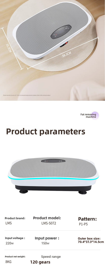 Bluetooth Vibration Fitness Platform – Home Slimming & Exercise Machine (5 Modes)
