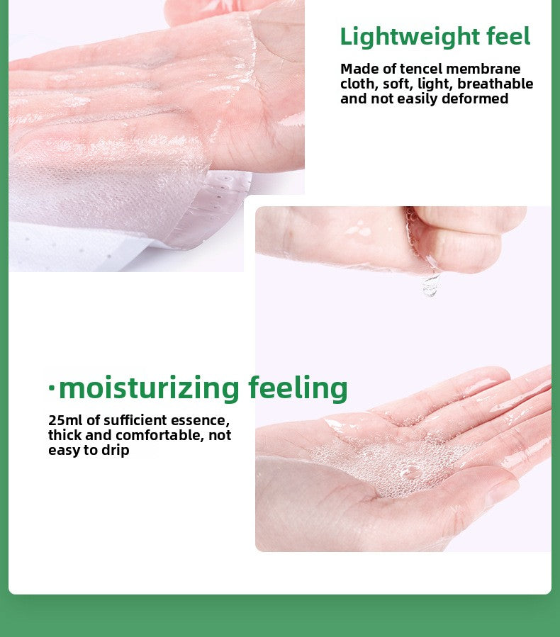 Aloe Vera Hydrating Sheet Mask – After-Sun Soothing & Brightening Mask (25ml)