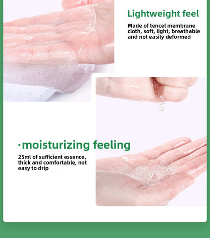 Aloe Vera Hydrating Sheet Mask – After-Sun Soothing & Brightening Mask (25ml)