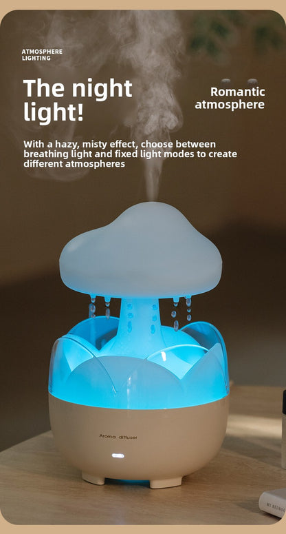 Aromatherapy Essential Oil Diffuser – Ultrasonic Mist & Cozy Ambience