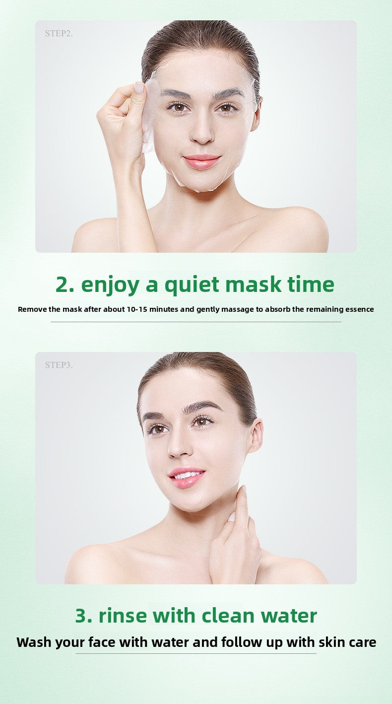 Aloe Vera Hydrating Sheet Mask – After-Sun Soothing & Brightening Mask (25ml)