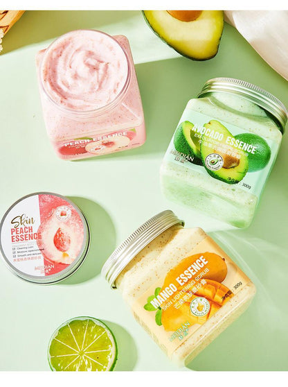 Meidian Sea Salt Body Scrub – Exfoliating Fruity Body Polish (300 g)