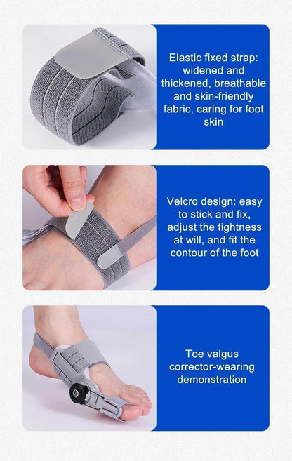 Bunion Corrector Splint – Adjustable Nighttime Hallux Valgus Support