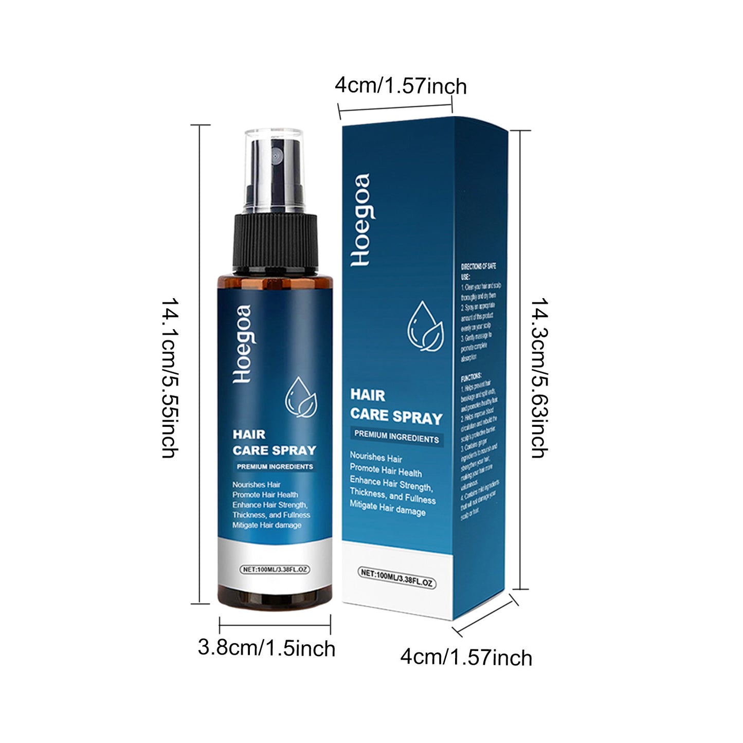 Daily Moisturizing Hair & Scalp Spray 100ml
