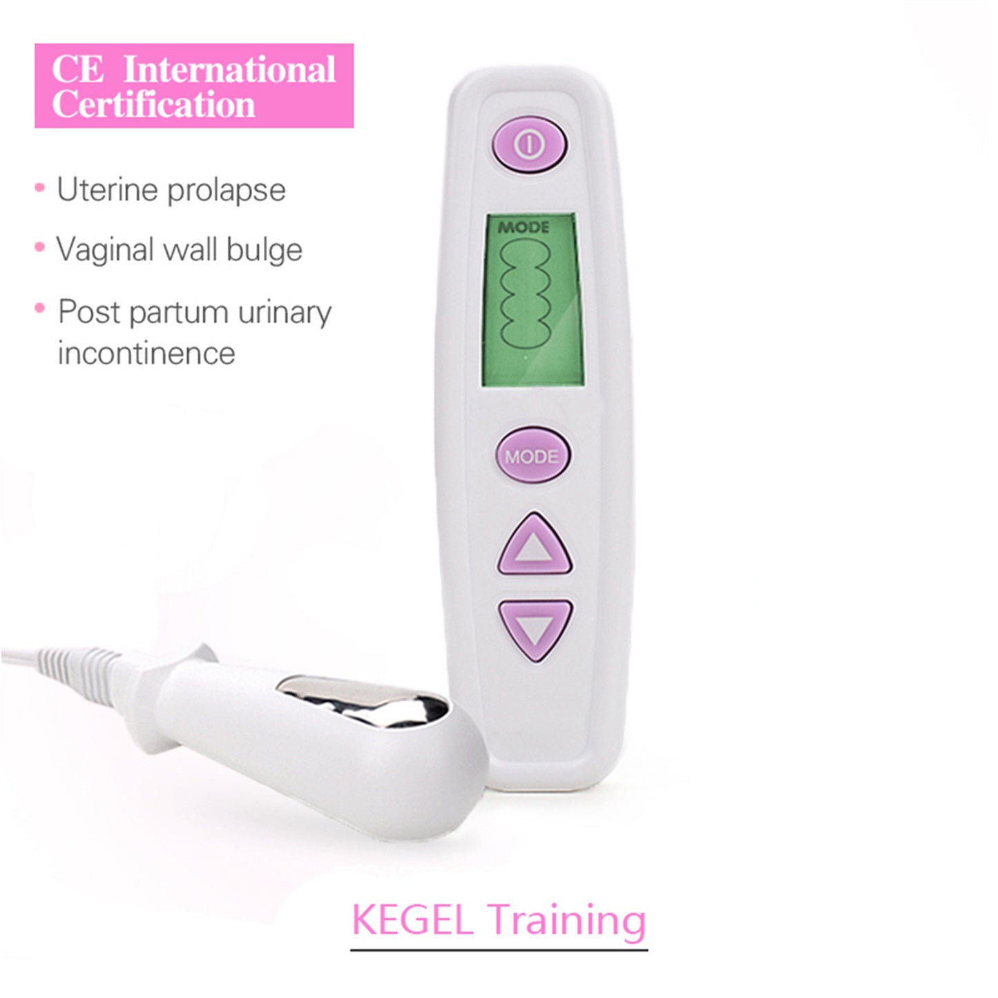 Pelvic Floor Stimulator – Compact EMS Trainer with 4 Preset Programs