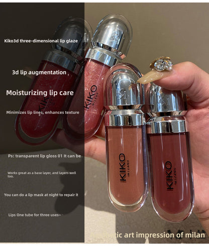 KIKO 3D Mirror Lip Gloss – Italian High-Shine Lip Glaze