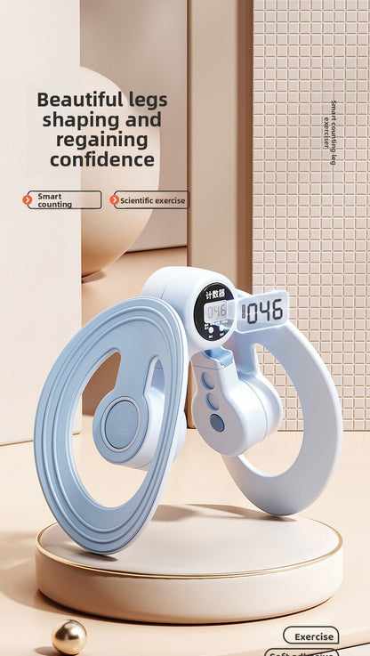 Leg Trainer for Pelvic & Thigh Exercise – Star Ring Counting Kegel & Inner Thigh Toner