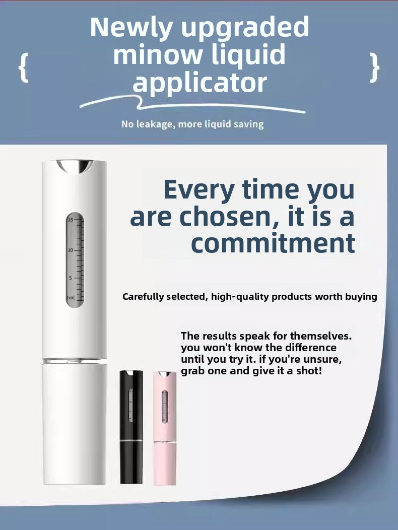 Dual-Chamber Scalp Applicator with Roller Balls