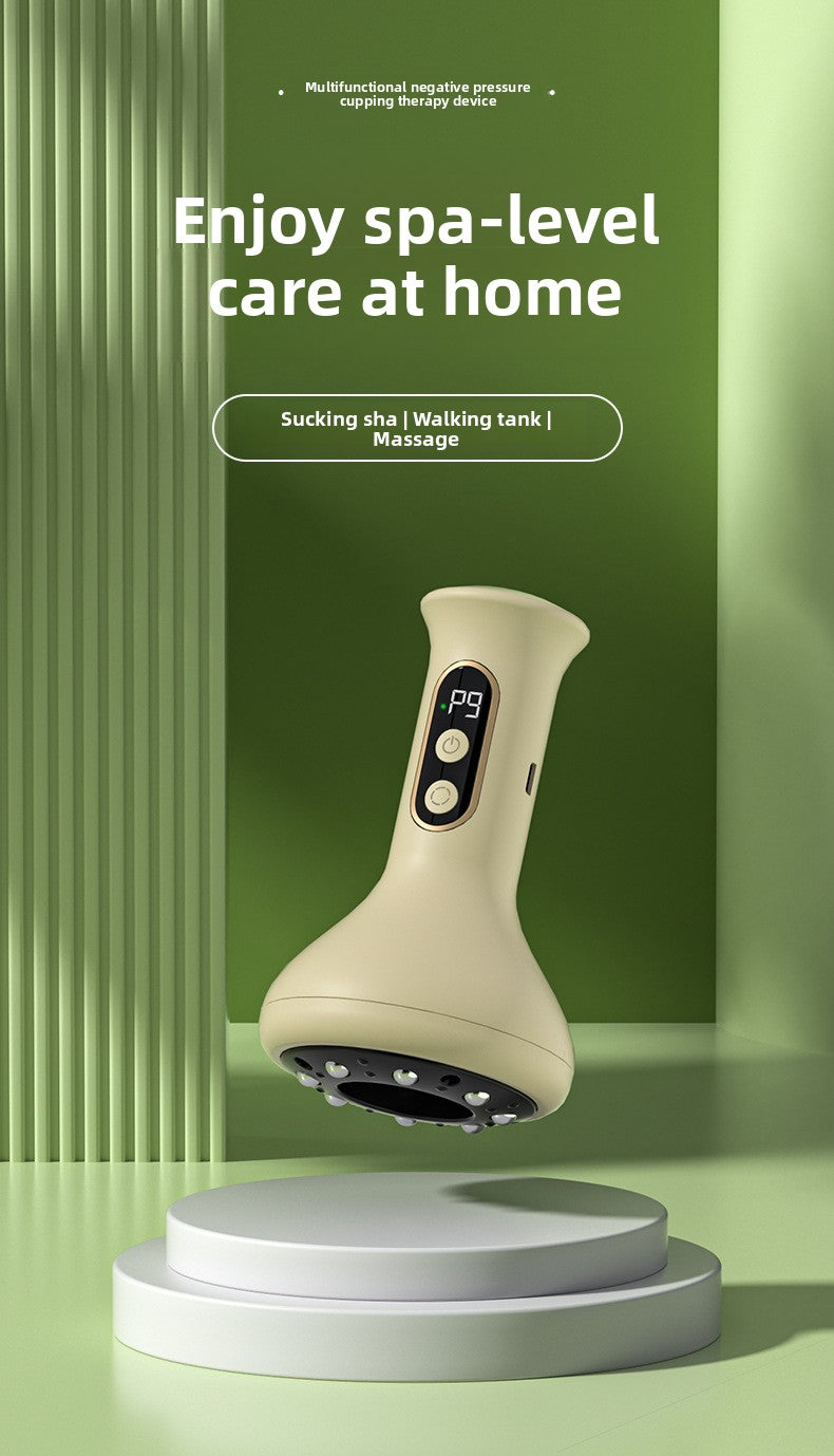 Smart Electric Gua Sha Device – Heated Scraping & Cupping Tool