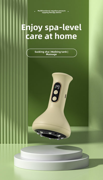 Smart Electric Gua Sha Device – Heated Scraping & Cupping Tool