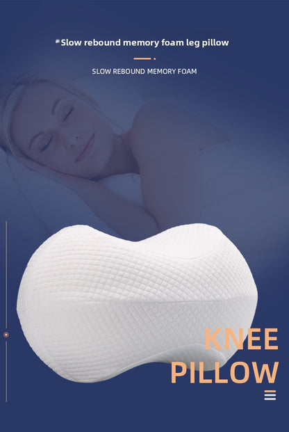Memory Foam Leg Support Pillow – Ergonomic Side Sleep Cushion (Multiple Shapes & Colors)