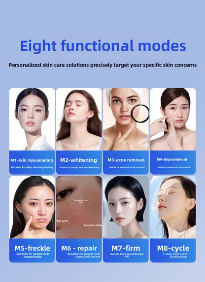 Photon LED Skin Rejuvenation Mask – Red & Blue Light Therapy Device