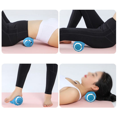 Electric Vibrating Double Massage Ball – Muscle & Fascia Roller