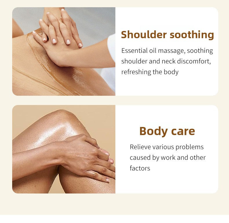 Flowzlax Soothing & Firming Body Massage Oil 240ml – Lavender, Ylang & Ginger, Body Soreness Relief