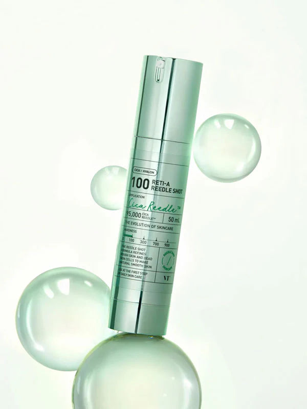 VT Reti-A Reedle Shot 100- Gentle Retinol & Cica Treatment Serum 50ml