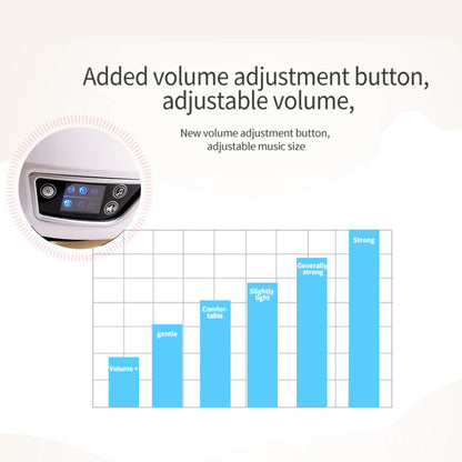6D Smart Eye Massager – Heated Vibration Eye Mask with Air Compression & Bluetooth Music