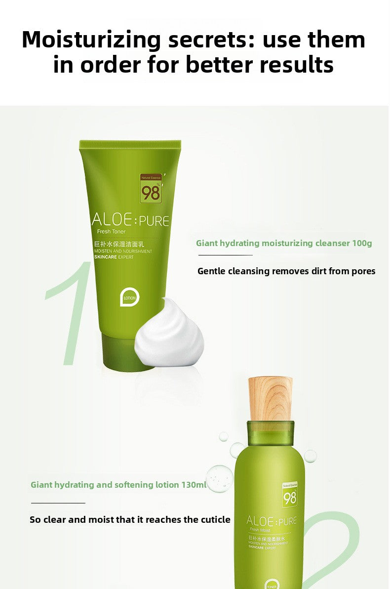 Peranshi Aloe 5-Piece Hydrating Skincare Set