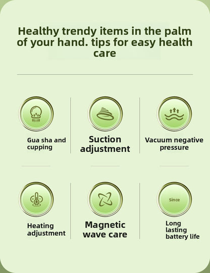 Smart Electric Gua Sha Device – Heated Scraping & Cupping Tool