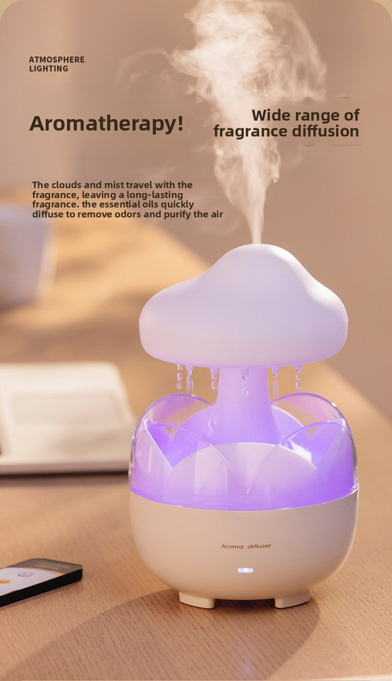 Aromatherapy Essential Oil Diffuser – Ultrasonic Mist & Cozy Ambience