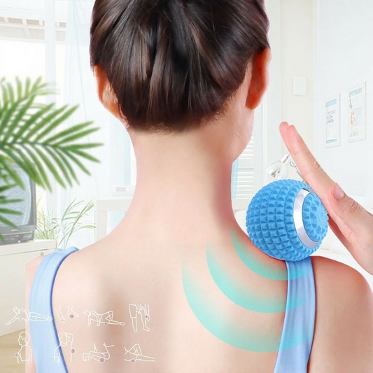 Electric Vibrating Massage Ball – Deep Muscle & Plantar Fascia Roller
