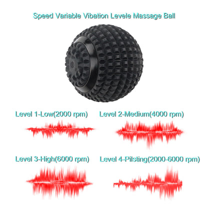 Electric Vibrating Massage Ball – Deep Muscle & Plantar Fascia Roller