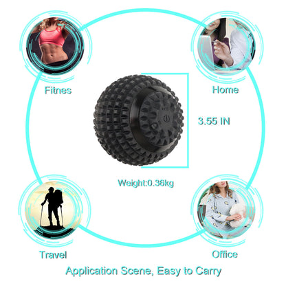 Electric Vibrating Massage Ball – Deep Muscle & Plantar Fascia Roller